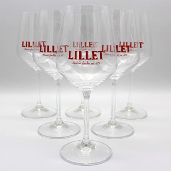 6 Lillet Spritz Glasses that are hard to find